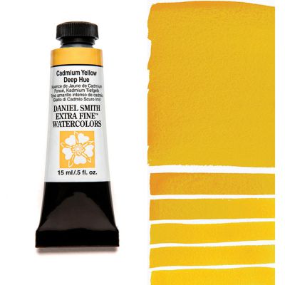 AQUARELLE DANIEL SMITH 15ML NUANCE JAUNE DE CADMIUM FONCE