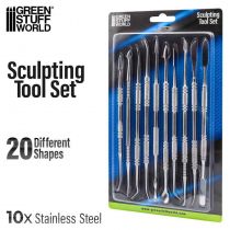 10x Outils de Sculpture