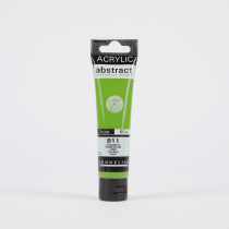 ACRYLIQUE FINE ABSTRACT VERT PERMANENT CLAIR