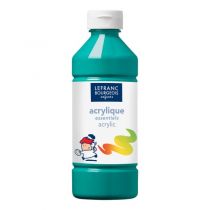 ACRYLIQUE SATINEE EDUCATION VERT FONCE 500ML