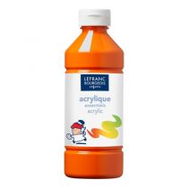 ACRYLIQUE SATINEE ORANGE EDUCATION 500ML