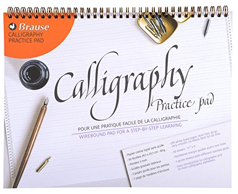 Bloc de Calligraphie Apprentissage A4 - Brause