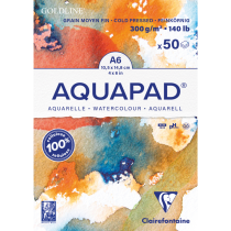 BLOC GOLDLINE AQUAPAD A6 - 50 Feuilles - 300G