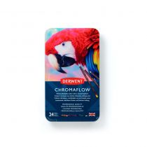 BOITE DE 24 CRAYONS CHROMAFLOW DERWENT