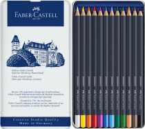 BOITE GOLDFABER CRAYONS COULEURS X12