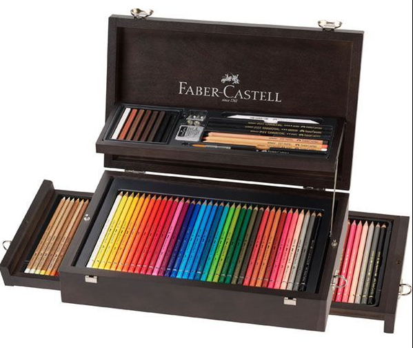 FABER-CASTELL Coffret de 36 Crayons de couleur aquarelle Dürer