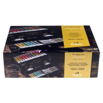 COFFRET LUXUEUX EN BOIS HUILE REMBRANDT 