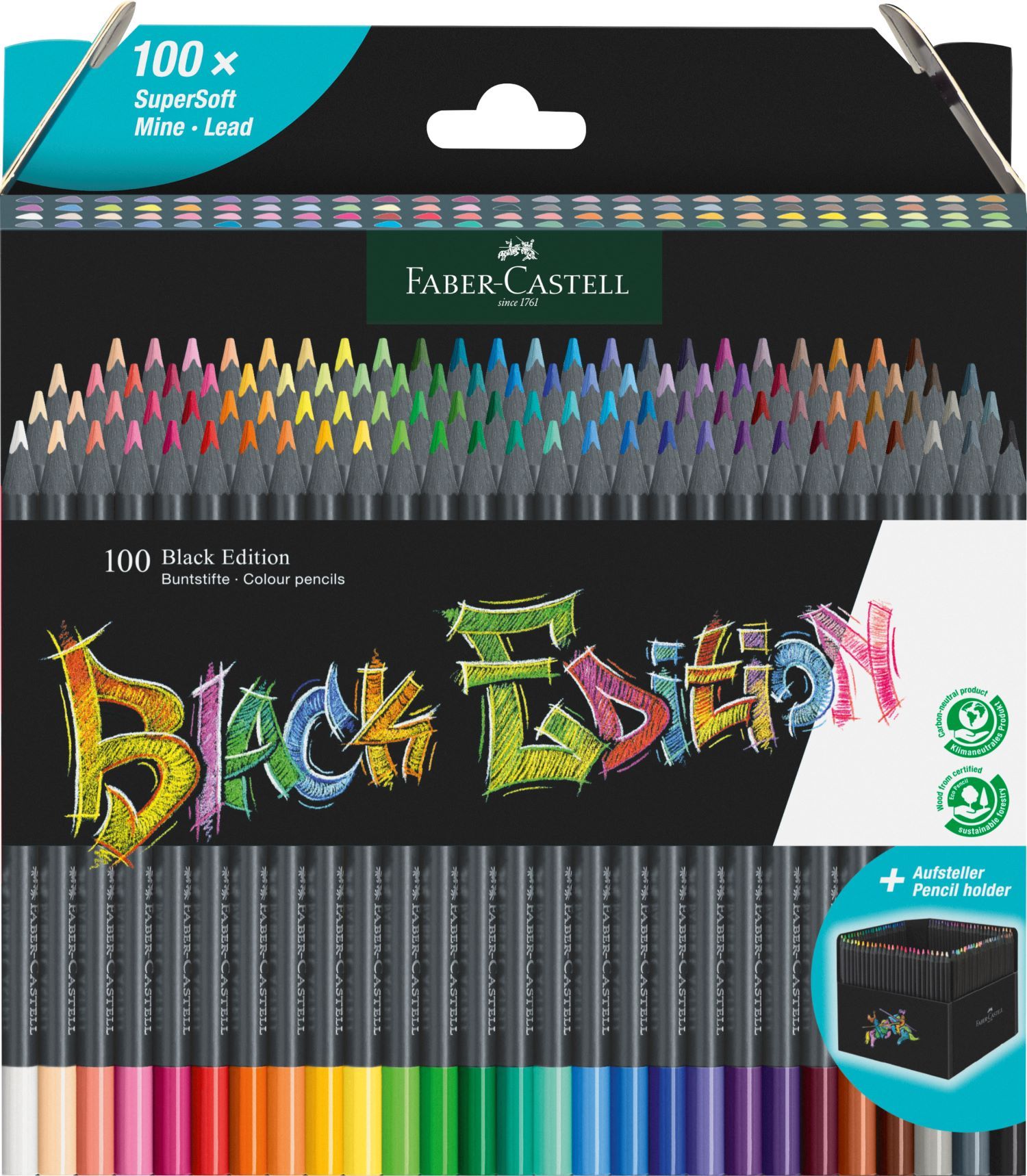 Boîte de crayons de couleur Faber-Castell - Goldfaber - 24 pièces