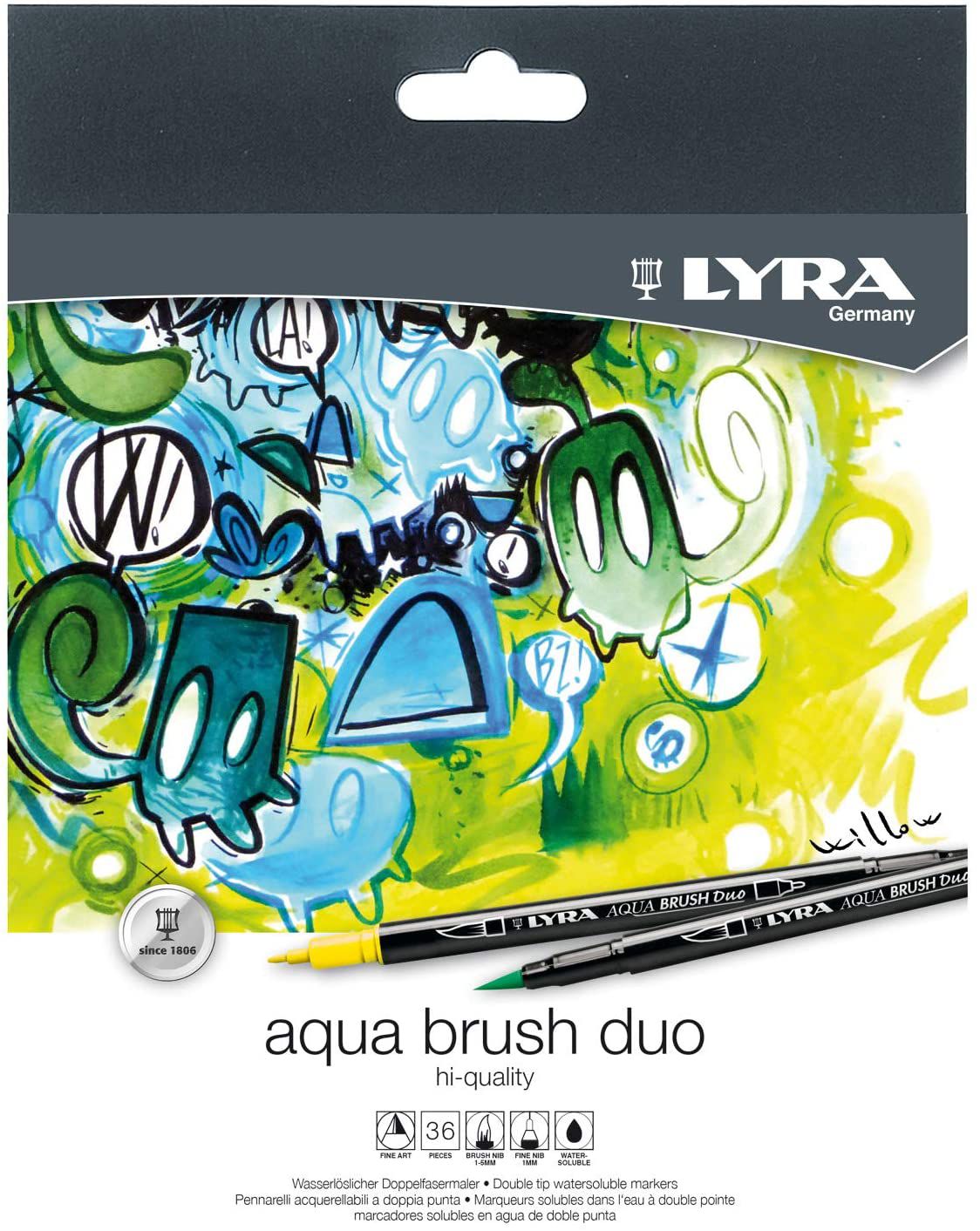 Feutre pointe pinceau Lyra Aqua brush