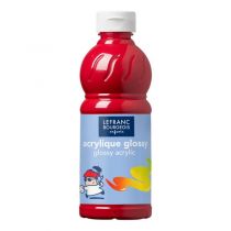 GLOSSY ACRYLIQUE ROUGE PRIMAIRE  500ML