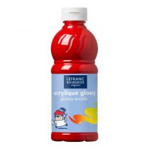 GLOSSY ACRYLIQUE ROUGE VIF 500ML