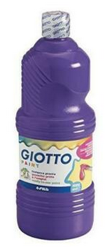 Gouache GIOTTO nacrée blanc- 250 ml