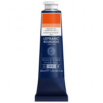 HUILE FINE LEFRANC ORANGE DE CADMIUM (IMIT)