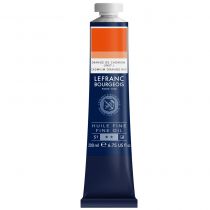 HUILE FINE LEFRANC ORANGE DE CADMIUM (IMIT)