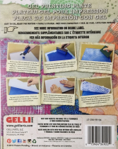 PLATEAU GEL POUR IMPRESSION GELLI ARTS 20,32X25.40CM