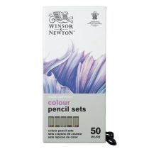 SET 50 CRAYONS DE COULEURS WINSOR & NEWTON