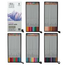 SET 50 CRAYONS DE COULEURS WINSOR & NEWTON