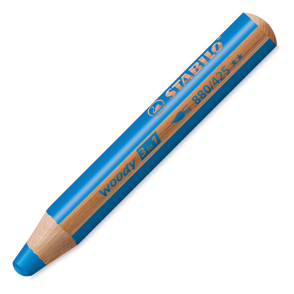 Taille-crayon STABILO Woody 3 en 1 - Sécurité Enfant et Réservoir