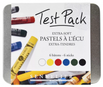 Test pack 6 pastels écu 