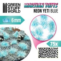 Touffes d\'herbe martienne - NEON YETI BLUE